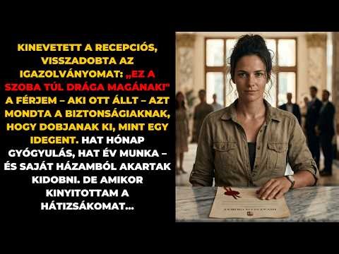 «EZ A VIP SZOBA TÚL DRÁGA NEKED!» – nevetett a recepciós. Nem tudta, hogy a luxusüdülő az enyém