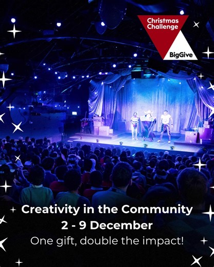 The Big Give is now open  Help us raise £40,000 for our Creativity...