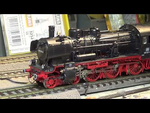 Teil 1. Die neue BR 38 von Trix im Vergleich mit zwei ältere Fleischmann Loks der BR 38