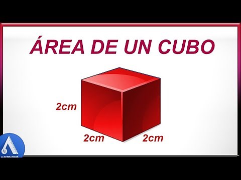 ÁREA DE UN CUBO || CALCULAR (Muy Fácil)