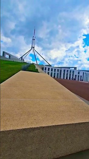 Canberra Parliament House is a beautiful experience 😍