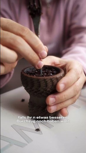 How to build the perfect multi-hole hookah bowl! Moze Shisha