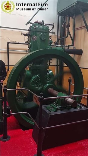 1913 Petter VJ Two-Stroke Engine #stationaryengine #engine #oldtechnology