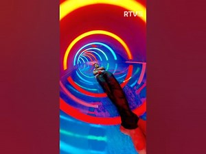 POV - Colorfull Body Slide BK Water Park shorts waterslide fun