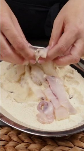 🦑 Rabas Caseras Crujientes | La Receta Cántabra Más Fácil y Deliciosa 😍