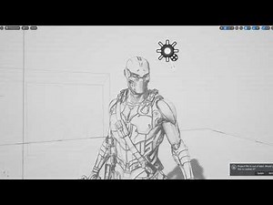 UE5 Hand Draw Post Process