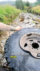 1.1M views · 24K reactions | Bent wheel! 1 thousand mile off-road...