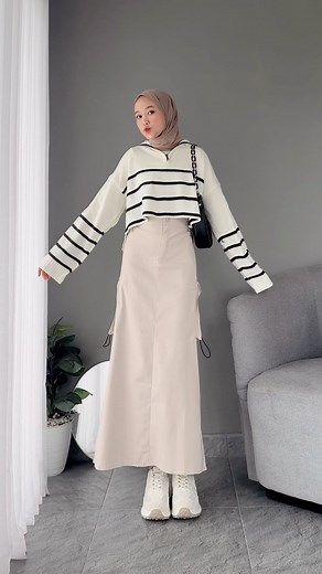 ‎فنس‎ on Instagram: "Gimana ga low budget rok 60rban sweater 60rban mana sebagus ini 凉❤️‍啕 Rok cargo cakep bgt dari @cantiqu.official Semua Link produk ada di bio no : 697 CARA BELI : klik link dibio sesuai nomor - nanti langsung masuk SV- klik kranjang - piling item yg mau kamu beli [Co dan dapatkan cashback dan subsidi ongkir]"