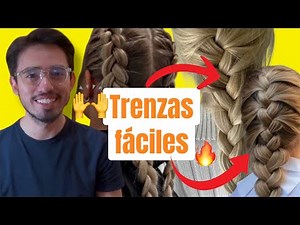 🔥 Trenzas Fáciles Paso a Paso | Aprende desde cero ✨