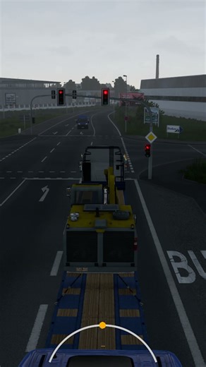 Euro Truck Simulator 2 Traffic Signal Chaos! 🚦🚛 #Shorts