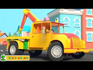 Wheels On The Tow Truck,Transport Songs and Rhymes for Kids