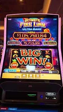 $50 BET HUGE HANDPAY JACKPOT WIN ULTIMATE FIRE LINK ULTRA BANK BONUS - HARD ROCK TAMPA - $1 Denom