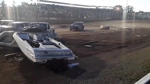 4.9K views · 50 reactions | Time for some carnage!! Behold our trailer race tonight! | Lernerville Speedway | Facebook