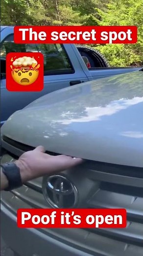 How to find the hood latch release on a Toyota Highlander￼