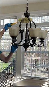 Cleaning Chandeliers Is a Special Project for a Reason #cleaningtips #cleaning