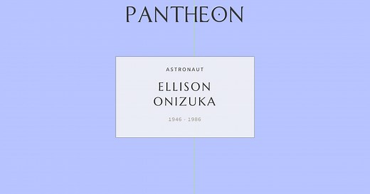Ellison Onizuka Biography | Pantheon