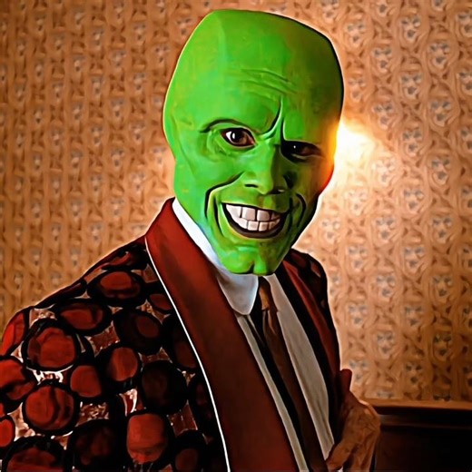 "First Time Wear Mask | The Mask Edit | Tiki Tiki Slowed #shorts