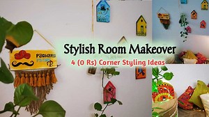Stylish Room Makeover || 3 Unique Corner Styling ideas | Priya'z Kreative Corner