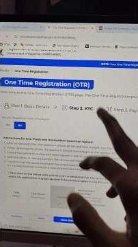 Otr registration keise karen | Sso OTR Problem | how to registration Otr 2025