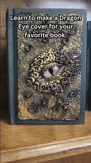 Create Your Own AMAZING Dragon Eye Journal with Simple Tools!