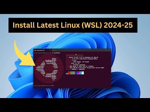 How to Install Ubuntu on Windows 11 (WSL- Windows Subsystem for Linux in 2024-2025✅)