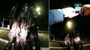 Gorilla-sized creature confronted by police at Texas apartment complex