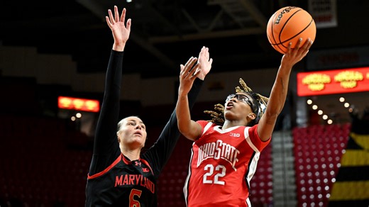No. 19 Ohio State women's basketball upsets No. 8 Maryland