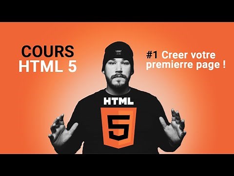 Cours HTML débutant : 1# votre première page html