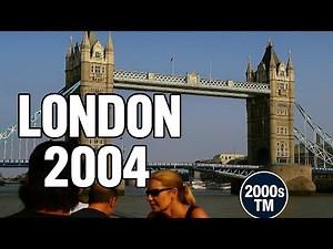 A Summer in London 2004 | Streets, River Cruise & Memories from Early 2000s