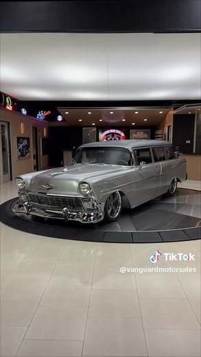 Introducing our New Arrival! 1956 Chevrolet Handyman Wagon Restomod 😍🔥 Available Now!