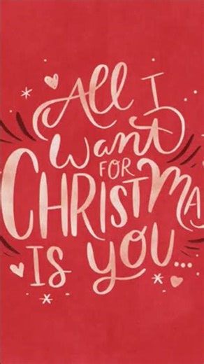 All I Want For Christmas is You! Merry Christmas Everyone!!!
