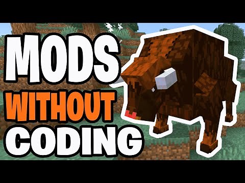 How To Make Minecraft Mods WIITHOUT Coding! - Tutorial