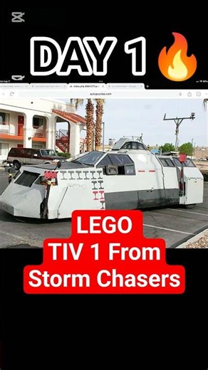 🔥BUILDING A T.I.V 1 OUT OF LEGO! | Storm Chasers (Day 1) #stormchasing #tiv1 #legomoc