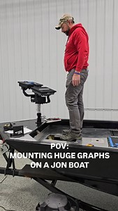 Dual Apex 13's going in a 16ft aluminum rig #humminbirdfishing #humminbirdapex #trackerboats #tinyboatnation #brigadeboats #customboats #bassboats #tbnationoutdoors #livescope #aluminumboat #humminbird #jonboat #madeinstruggleville | Brigade Boats