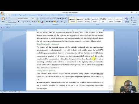 How to register Prospero/Protocol