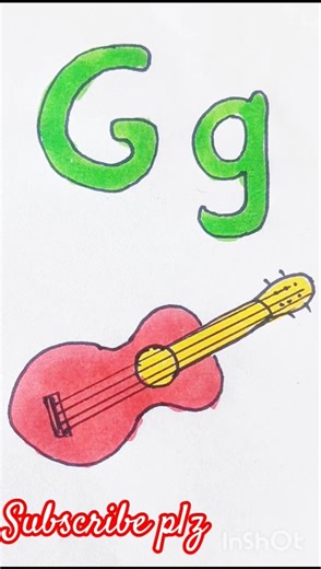 G G Alphabet art #trending #art #shorts #ytshorts