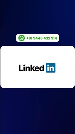 POV: Even a simple LinkedIn logo can become a cinematic masterpice.