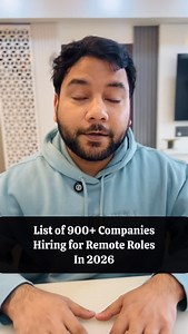 324K views · 1.1K reactions | Great News for those seeking remote opportunities. Make sure to have a solid remote jobs first resume before applying. Follow @thatsalariedguy for more such regular content delivered on your feed daily. | That Salaried Guy | Facebook