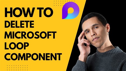 How to delete microsoft loop component