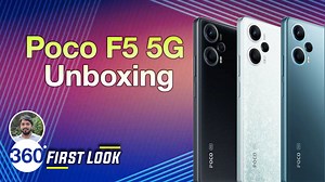 Poco F5 5G unboxing: See what's inside the box and our initial thoughts | Gadgets 360