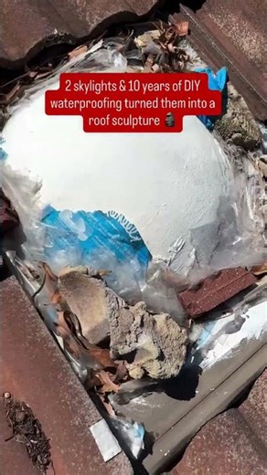 Ten years of leaking skylights — and this is how they tried to fix it.