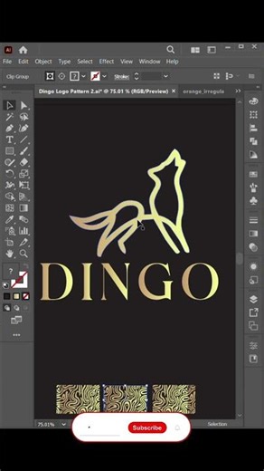 Pattern in Illustrator | Quick Adobe Illustrator Tutorial 2 | #illustration #graphicdesign