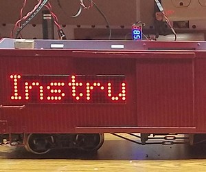 Making a Moving, Wirelessly Controlled LED Display