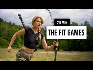 20 MIN HUNGER GAMES Inspired Full Body Home Workout | No Equipment | will you survive the FIT GAMES?