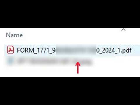 Unduh / Download Atau Cetak Ulang Eform Pdf 1771 SPT Tahunan Badan ? Simpan atau Tidak ya?