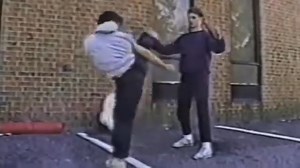 Pad Drills help the holder too… It allows you to study the attacker's body mechanics, get a sense of timing, and how to intercept or counterattack. This is to develop a higher level of fighter IQ. In this brief clip from my 1991 release: How to Knock Out Any Attacker Within Seconds, I demonstrate using boxing or “punching mitts” to work on kicking drills. You don’t see this often but for maybe the occasional TKD kick pads and rarely in Muay Thai The key is to build dexterity in your kicks as you