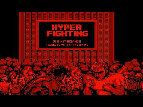 Virtual Boy Longplay [23] Hyper Fighting (Unlicensed)