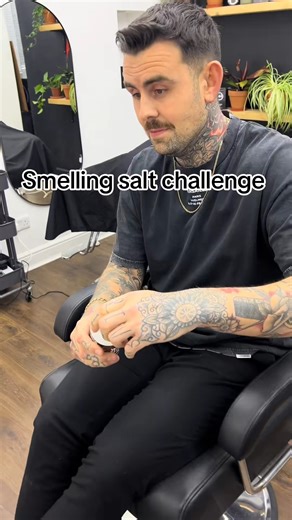 17K views · 162 reactions | Tommy doing the smelling salts #barberlife #haircut #sheffield #pranks #comedy #trim #smellingsalts | Mitchyandmatty | Facebook