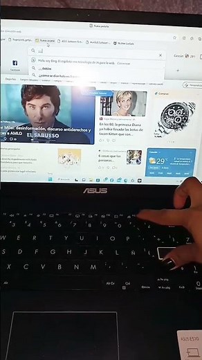 Cómo poner signos de interrogación ⁉️ en laptop Asus