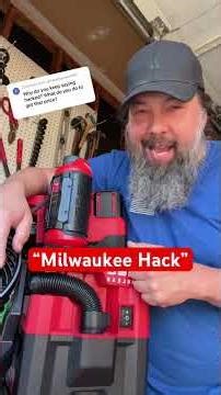 What is this “Milwaukee Hack”